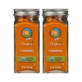 Organic Turmeric Powder, 1.8oz (2 Pack) by Litezout