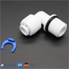 Hose L - Connector 1/4 Inch - 1/4 Inch Male