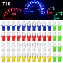 Octoder 50x T10 194 Car LED Bulbs for Instrument Panel Gauge Cluster Dash Light 168 2825