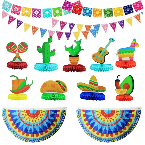 15 Pcs Cinco de Mayo Mexican Day of the Dead,