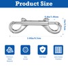 30 PCS 3.5 Inch Double Ended Bolt Snap Hooks, Heavy