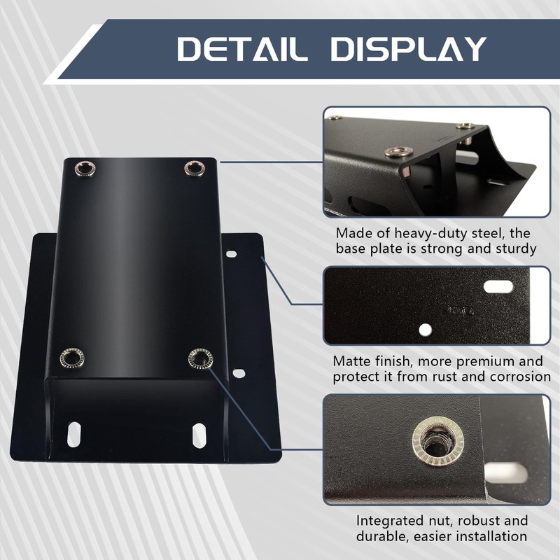 Torque Converter Motor Riser Plate Mount for Predator 196cc 212cc