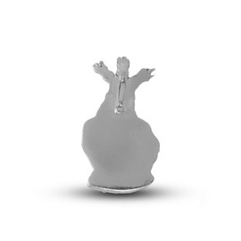 Inmaculada Romero IR Our Father Jesus Prisoner of Malaga Pendant - Solid 925m Sterling Silver - 39mm - Easter Carved Detail