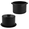 Waziaqoc 2PCS Recliner-Handles Cup Holder, Diameter 86mm Plastic Cup Holder