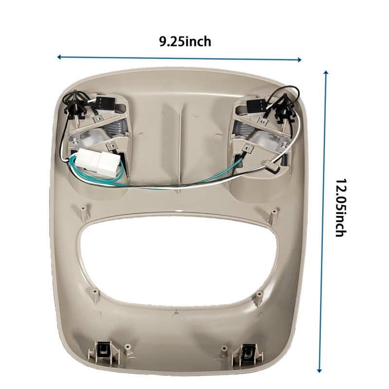 VeloLink Overhead Console Dome Map Reading Light Lamp for Dodge