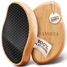 BAMBUA Callus Remover - [100% Anti-Callus Effect] Callus Removal Foot - For Foot Care for Beautiful Feet - Effective Nano Glass - Professional Pedicure - Premium Pumice Stone Foot Care (Black)
