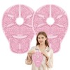 Breast Therapy Ice Packs Large Hot Cold Breast Pads, Nipple