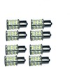 HQRP 8-Pack BA15s Bayonet Base 30 LEDs SMD LED Bulb