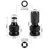 KSBBHDS 2 Piece Adapter Impact Driver Drill Wrench Adapter 1/2