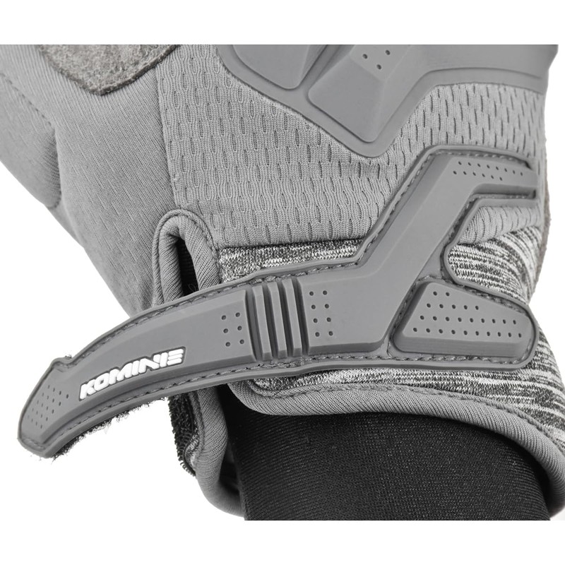 Komine 06-2475 GK-2475 Adventure Mesh Gloves for Motorcycles Black XS