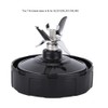 6/7 Fins Bottom Blade for Nutri Ninja Pro Extractor Blade