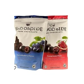 Dark Chocolate Pomegranate and Acai Blueberry 32oz Total 64 oz 2 Pack