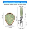 QBUC for Toyota Key Fob Cover with Keychain,Compatible with Toyota