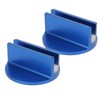 Weld Frame Rail Adapter, 2pcs Magnetic Jack Pad Aluminum Universal