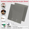 Gdhwxcl 1/8 Thick 12 x 12 inch Acrylic Sheets -