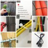 HS UV Protected Zip Ties 12 Inch (100 Pack) Self