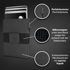 SF SCOFIELD Trinity Premium Slim Wallet with Coin Compartment, Wallets