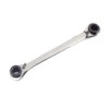 4 in 1 Reversible Ring Ratchet Spanner Multi-Purpose Twin Ended