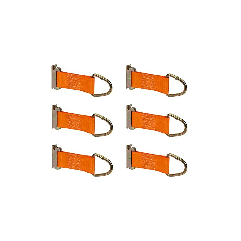 CargoSmart 2” x 6” Rope Ring Tie Down Strap, 6