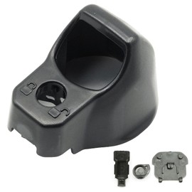 Aynaxcol 68301879AD Black Rear View Backup Park Assist Camera Bezel Cover Trim, Replacement for Jeep Wrangler 2018 2019 2020 2021 2022, Replaces 68301879AE