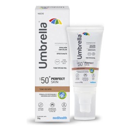 Umbrella Perfect Skin tono oscuro SPF 50+,color EFECTO MATE