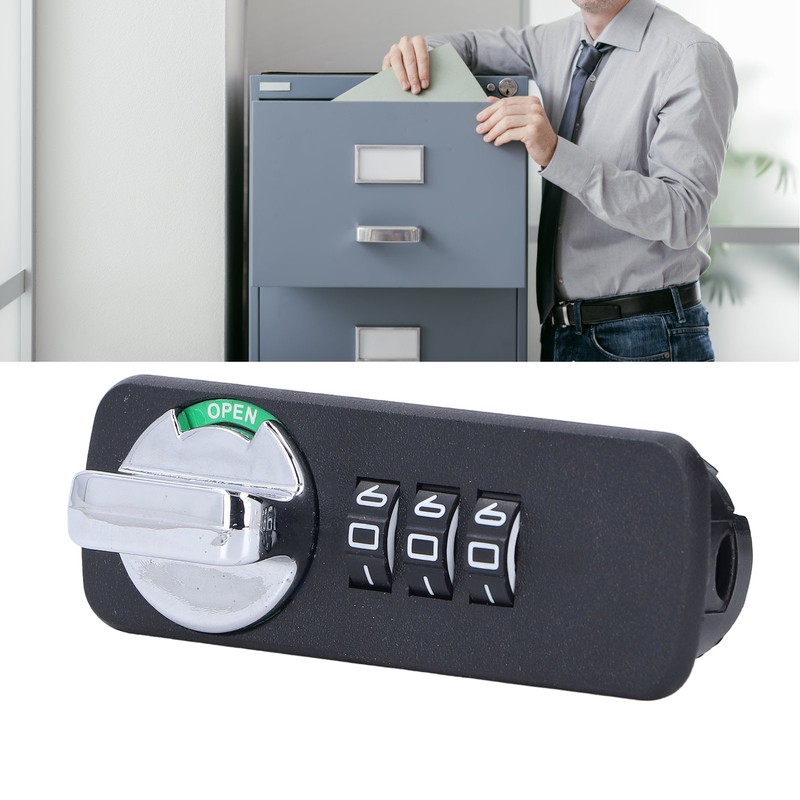 Mechanical Code Lock 3 Code Digital Cabinet Password Lock High