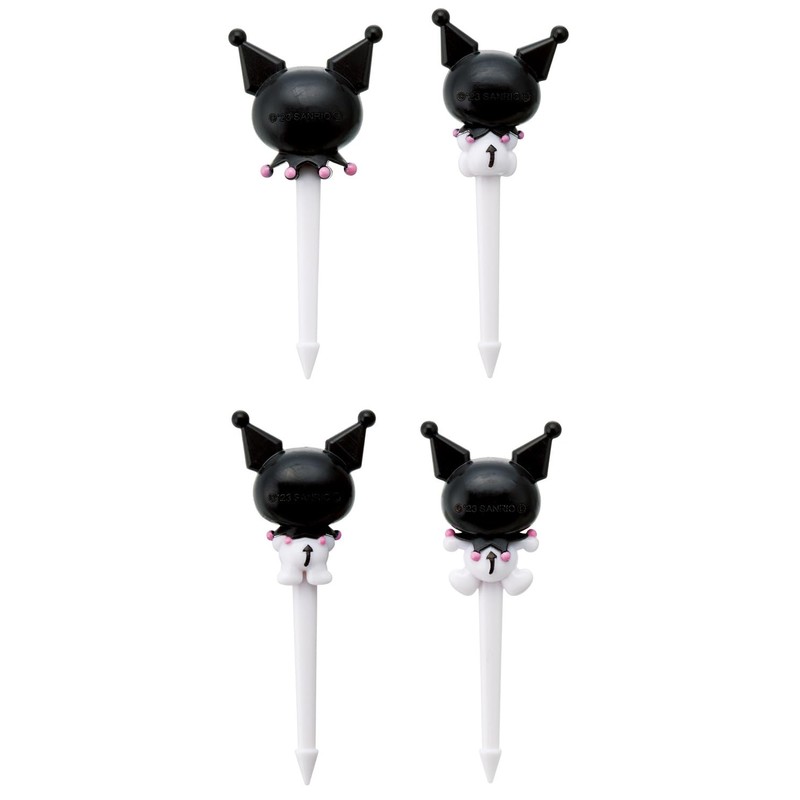 Skater LKP5D Lunch Picks 4 Skewers Decoration Sanrio Chromi