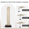 CoolCover by Han Patio Umbrella Cover UV Resistant Outdoor Offset