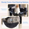 Heybly Cat Tree, 76-Inch Tall Heavy Duty Cat Tower for