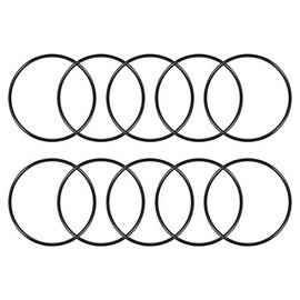sourcingmap Nitrile Rubber O-Rings 140mm OD 133mm ID 3.5mm Width, Metric Sealing Gasket, Pack of 10