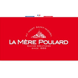La Mere Poulard SHORTBREAD CHOCOLATE CHIP COOKIES 4.41 OZ (125 OZ)