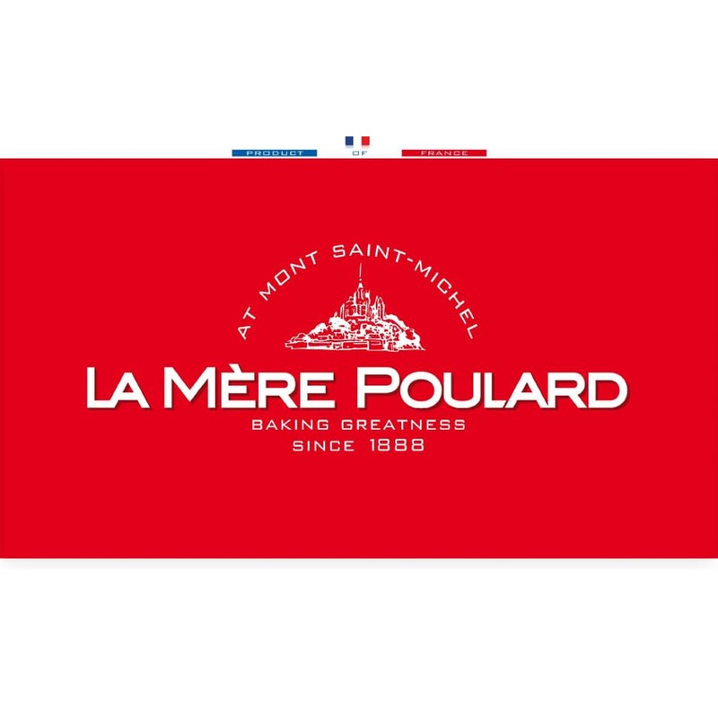 La Mere Poulard SHORTBREAD CHOCOLATE CHIP COOKIES 4.41 OZ (125