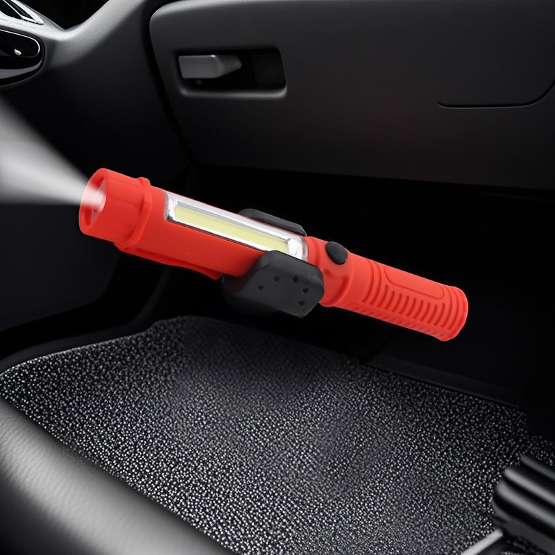 6 Pieces Flashlight Mounting Brackets, Torch Holder with Screws for