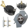 Xspeedonline New 3387134 Cycling Thermostat 3977393 & 3392519 Dryer Thermal