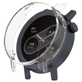 For CMF by Nothing Watch 3 Pro Case Cover [JYJIEJIEJIE] PC Material Scratch Resistant Durable Easy Installation Shock Absorption Accessories Compatible CMF by Nothing Watch 3 Pro Protective Case
