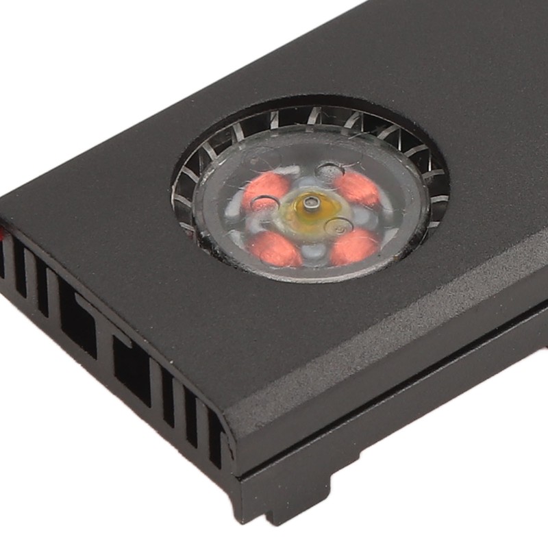 M.2 NGFF NVME SSD Heatsink Quadruple Heat Dissipation 5V Fan