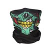 Super Things Black Breathable Seamless Tube Skull Face Mask,2 Motorcycle