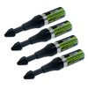 Marxman Deep Hole Chalk Marking Pen x4 Black Deep Marking
