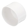 sourcing map 1pcs Rubber End Caps 100mm ID Vinyl Round