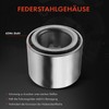 Frankberg Wheel Bearing Hub Wheel Hub Rear Left Right Compatible