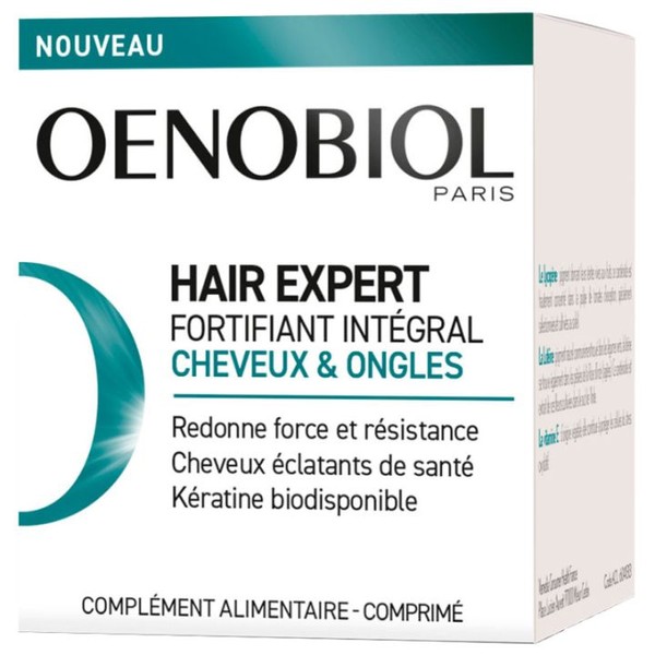 Oenobiol Hair Expert Fortifiant Intégral Cheveux et Ongles , 60 tablets