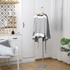 Sintuff Adjustable Cloth Display Stand 48-72 Inches Single Garment Rack