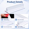 Fulmoon 25 Pcs Sign Holder, Adhesive Base Sign Holders Multiple