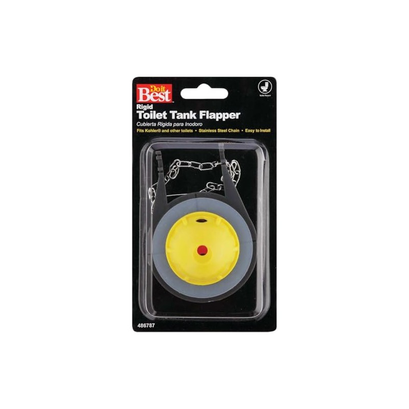 SIM Supply Rigid Toilet Tank Flapper - 1 Each