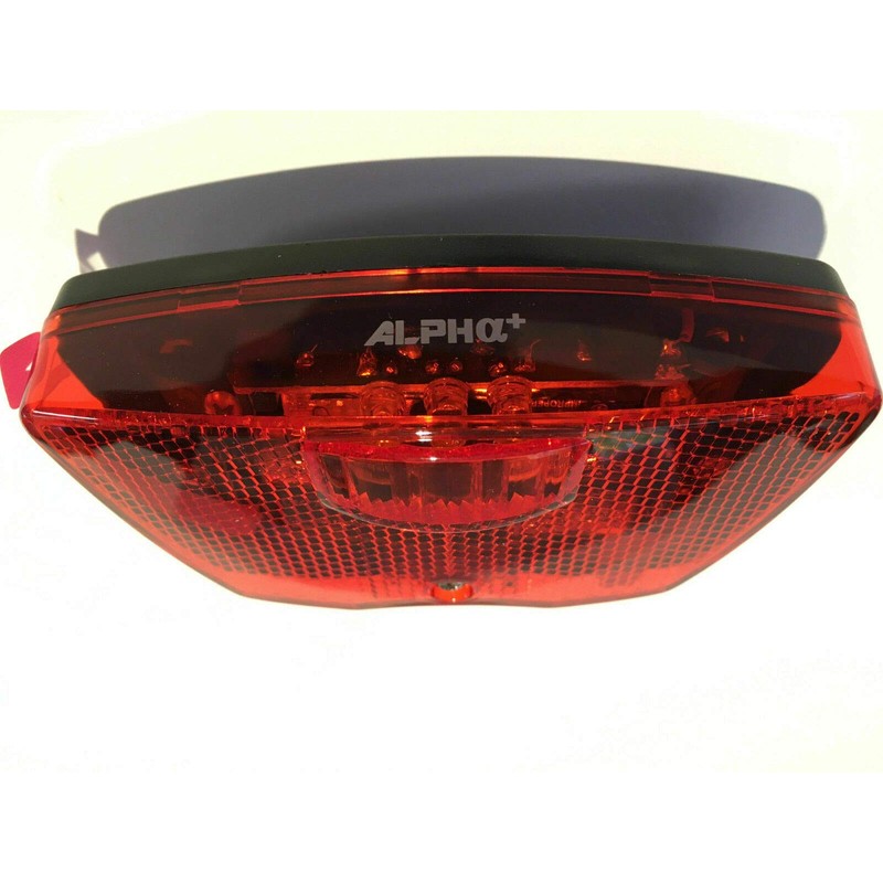 Alpha Plus XH48 Carrier/Luggage Rack Fitting LED Rear Bike/Cycle Light