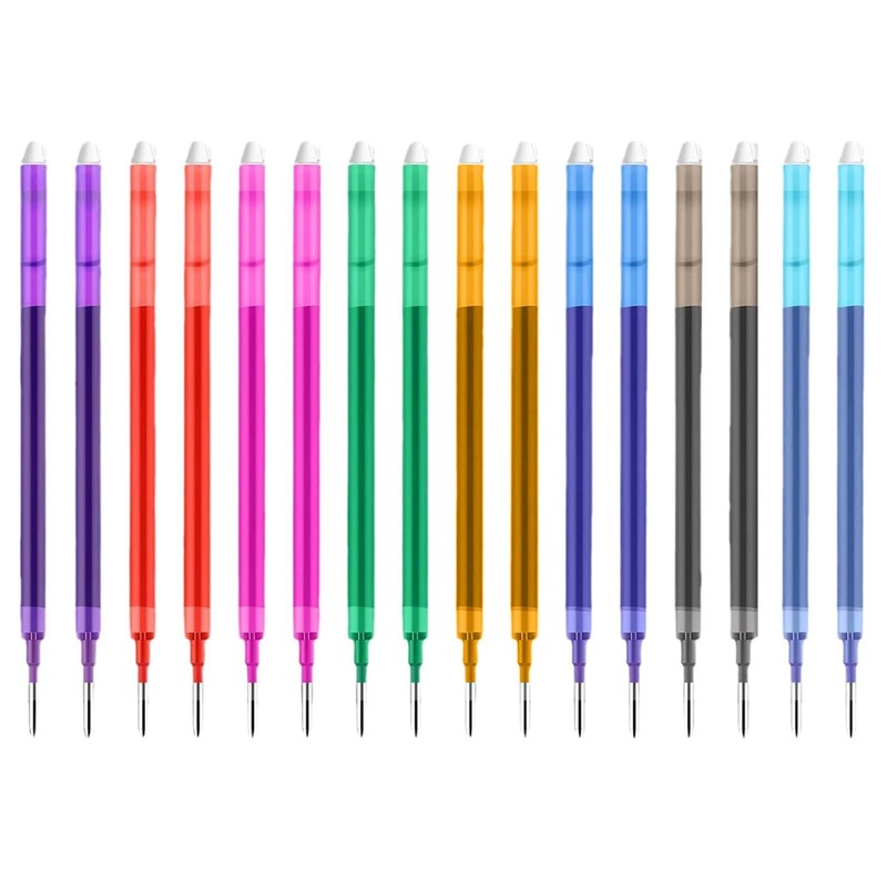 0.7 mm Erasable Gel Ink Pen Refills Compatible with Frixion