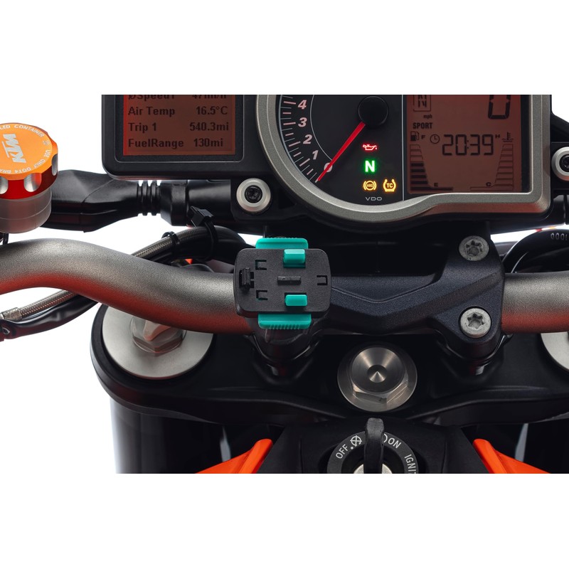 Ultimateaddons M10 Motorcycle Handlebar Top Clamp Bolt Attachment with 3