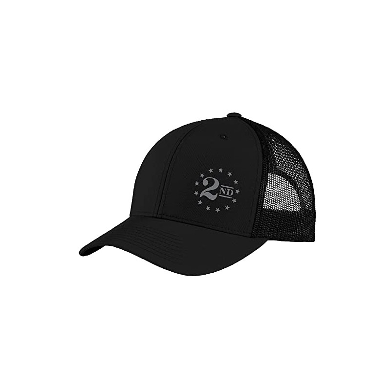 Mitchell Proffitt 2nd Amendment Black Trucker Cap