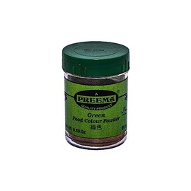 Preema Green Food Colour Powder (25g X 2) | Green Food Colour Powder | Used in baking and icing sugar | Can also be used in cooking