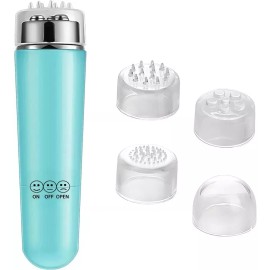 Durfk Lot of 3 Mini Massager Travel Massager Mini Massage Tool for Face Neck Back